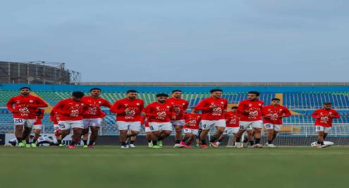 إحماءات بدنية وجمل فنية.. منتخب مصر يواصل تدريباته استعدادا لمواجهة كاب فيردي